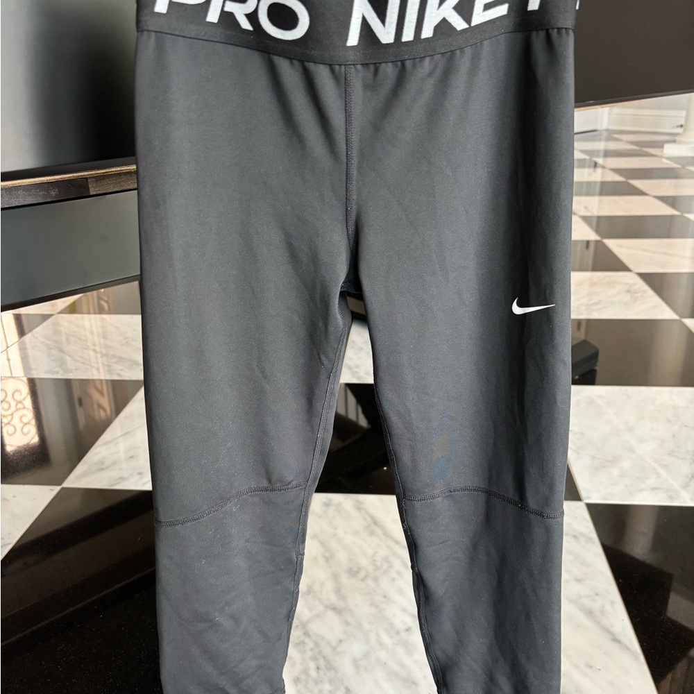 Nike Kids Pro Black Leggings